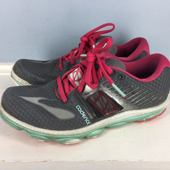 Brooks Shoes - Brooks Pure Cadence Womens  7 Gray pink running